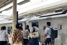 H-6 Idul Fitri 1447 H, 52.008 Pemudik Berangkat Naik Kereta dari KAI Daop 1 Hari Ini