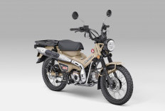 Makin Ikonik, Honda CT125 Hadir dengan Tampilan Baru yang Berkarakter