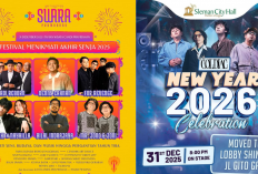 9 Acara Malam Tahun Baru 2026 di Jogja, Antimainstream dan Kids Friendly