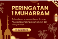 35 Kartu Ucapan 1 Muharram 2026 Gratis, Bisa Dipakai untuk Pawai