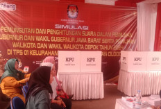 Jelang Pilkada 2024, KPU Kota Depok Gelar Simulasi Pemungutan Suara di Cilodong