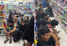 Viral Klub Motor CB Nganjuk Numpang Istirahat di Indomaret, Karyawan Minus Hingga Rp4 Juta