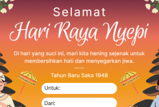 50 Kartu Ucapan Nyepi 2026 Terbaru dan Desain Unik, Cocok Dibagikan ke Media Sosial!