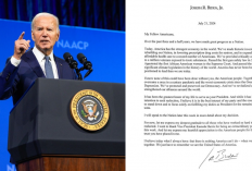 Isi Surat Pengunduran Diri Joe Biden dari Pilpres AS, Ucapkan Terima Kasih pada Warga Amerika