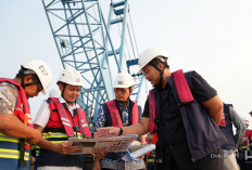 Hutama Karya Perkuat Pengendalian Pelaksanaan Proyek Jembatan Penghubung Pulau Kalimantan-Pulau Laut 