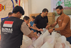 BAZNAS Salurkan Daging Kurban bagi 6.700 Pengungsi Palestina di Kamp Idlib Suriah