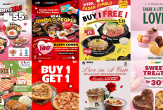 20 Diskon Kuliner Spesial Valentine 14 Februari 2026, Ada Tomoro, Kimukatsu hingga Tous Les Jours!