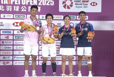 Lengkap! Hasil Final Piala Taipei Open 2025, Perang Saudara Wakil Indonesia Direbut Jafar/Felisha