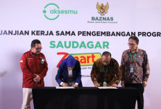 Baznas RI Bersama Aksesmu Bantu Pedagang Warung Mustahik Lewat Program ZMart