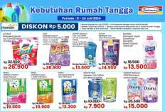 Katalog Promo JSM Indomaret Hari ini 21 Juli 2024, Diskon Rinso Detergent Cuma Rp10 Ribuan Aja!