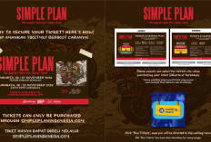 Link dan Cara Beli Tiket Konser Simple Plan di Jakarta dan Surabaya 2026, Dibuka Pukul 10.00 WIB
