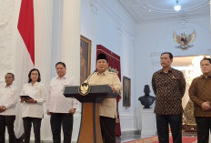 Prabowo Akui Bahagia Perekonomian Indonesia Terkendali, Inflasi Terendah di Dunia