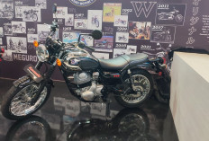 Kawasaki Luncurkan Motor Retro Terbaru, Kali Ini W230 dan Meguro S1 di IIMS 2025