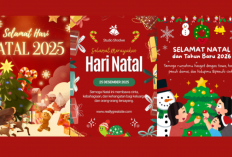60 Poster Natal 2025 Gratis Siap Unduh, Lengkap Ucapan Menyentuh dan Penuh Sukacita