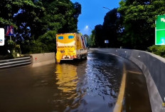 Hujan Deras Semalaman, Tol Bandara Soetta Kembali Tergenang