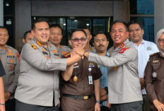 Ikuti Kapolri, Kapolres-Kapolres di Serang Silaturahmi ke Kajari
