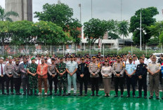 Perkuat Pengamanan Nataru 2025/2026, Polresta Bandara Soekarno-Hatta Gelar Apel Pasukan   