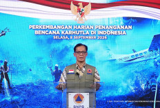 BNPB: Abu Vulkanik Anak Krakatau Mengarah ke Laut Hindia, Jakarta-Banten Tetap Kondusif