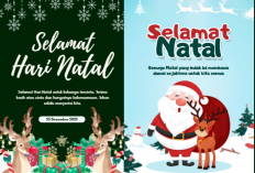 45 Link Poster Natal 2025 Gratis Lengkap Kartu Ucapannya, Cocok Share di IG dan WA