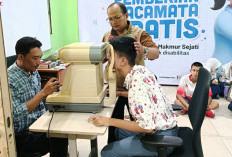 Aksi Nyata Wahana Artha Group, 100 Siswa SLBN 3 Jakarta Dapat Pemeriksaan Mata Gratis
