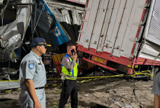 Jasa Raharja Jamin Korban Kecelakaan Beruntun Truk Trailer di Semarang Dapat Santunan