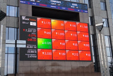 Melesat Turun 0,88 Persen, IHSG Tutup Sesi I dengan Melaju di Zona Merah