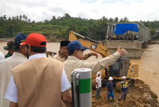 Prabowo Cek Jembatan Bailey Teupin Mane di Aceh yang Putus akibat Banjir, Perbaikan Makan Waktu 1 Minggu
