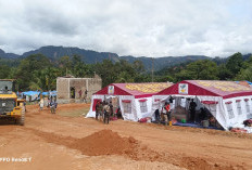 Kemensos Dirikan Kamp Pengungsian di Tapanuli Tengah, Lengkap Tenda, Listrik Solar Cell hingga Starlink