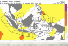 Wilayah Terdampak Gelombang Tinggi hingga 4 Meter di Indonesia 18-21 Desember 2025, BMKG Imbau Warga Tetap Waspada!