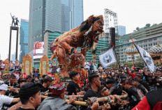 Pawai Ogoh-ogoh Semarakan Festival Nyepi di Bundaran HI, Rano: Bentuk Toleransi Antarumat Beragama