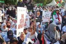 Aksi Bela Palestina Digelar di Kedubes AS Pagi Ini, Seribu Lebih Personel Kepolisian Dikerahkan