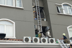 Dramatis! Begini Detik-detik Evakuasi Kebakaran Apartemen Mediterania Tanjung Duren