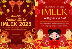 30 Link Poster Imlek 2026 Desain Kreatif Lengkap Ornamen Tionghoa, Siap Unduh dan Pasang di Medsos!