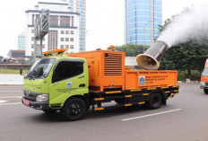 Jaga Udara Jakarta Tetap Sehat, DKI Operasikan Water Mist 8 Jam Sehari