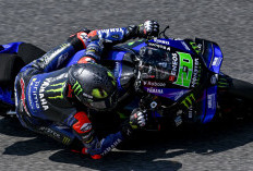MotoGP Italia 2025: Jatuh saat Latihan, Fabio Quartararo Menderita Cedera Bahu di Mugello