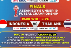 Link Live Streaming Timnas Futsal Indonesia vs Thailand U-19 Lengkap cara Nonton, Duel Panas Rebut Juara