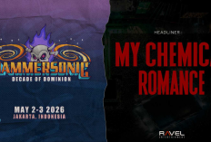 Link dan Cara Beli Tiket Konser My Chemical Romance di Hammersonic 2026 Jakarta Hari Ini, Buka Pukul 13.00 WIB!