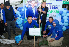 AHY Ajak Kader Demokrat Peduli Lingkungan sebagai Karakter Partai Lewat Gerakan Langit Biru Indonesia Asri