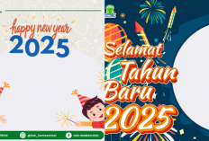 50 Link Twibbon Tahun Baru 2025 Gratis dan Terbaru Lengkap Ucapan, Rayakan Pergantian Tahun di Medsos