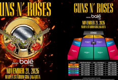 Harga dan Cara Beli Tiket Konser Guns N' Roses di Jakarta 2026, Paling Murah Rp1,2 Jutaan