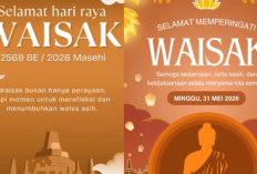 35 Kartu Ucapan Waisak 2026 Gratis dan Terbaru, Cocok Buat Update Medsos