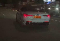Kemhan Klarifikasi Video Viral BMW Putih, Pelat Dinas Dipastikan Palsu