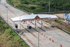 Manajemen Hutama Karya Bersama Asosiasi Jalan Tol Indonesia Tinjau Tol Palembang–Betung Seksi 1-2