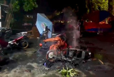 Rekannya Tewas Dikeroyok, Matel Bakar Motor dan Lapak Pedagang Sate Taichan di Kalibata