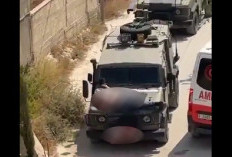 Tentara Israel Ikat Warga Palestina di Kap Mobil Agar Tak Diserang Hamas