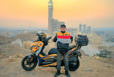 Kisah Perjalanan Om Daeng, Biker XMAX Tembus 12 Negara Untuk Bisa Umrah di Tanah Suci Mekah