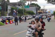 Mulai Padat, Polisi Berlakukan One Way Arus Balik Puncak Arah Jakarta