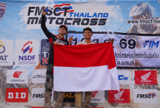 Kado Spesial di Hari Kemerdekaan, Dua Crosser Ducati MX Indonesia Kibarkan Merah Putih di Thailand