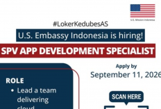 Lowongan Kerja Kedubes AS Buka hingga 11 September 2026, Cek Syarat Daftar dan Posisi yang Dibuka