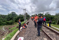 KAI Terus Normalisasi Jalur KA Pogajih-Kesamben, Ratusan Tenaga Bantuan Diterjunkan